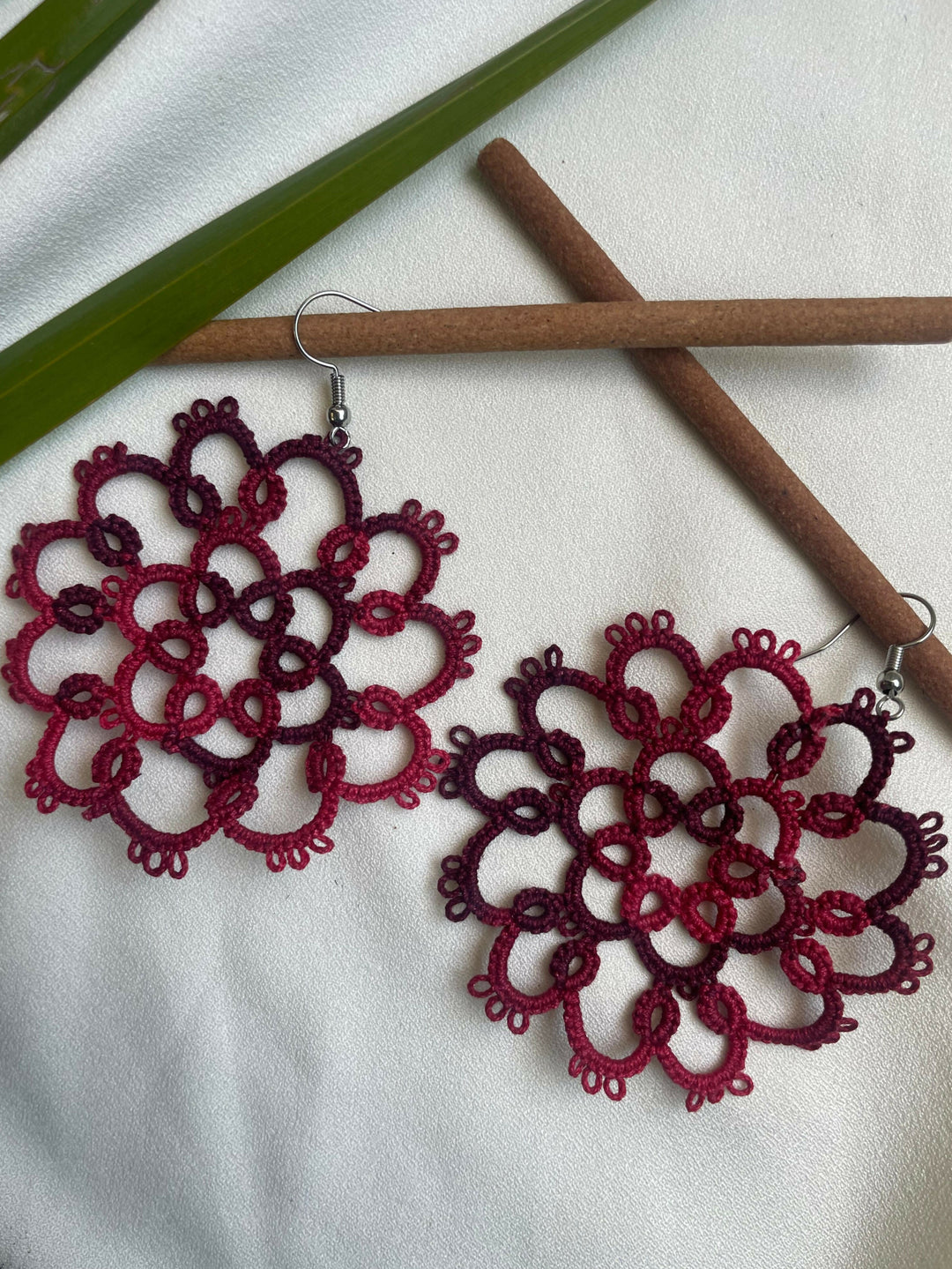 Wine Whisper Earrings