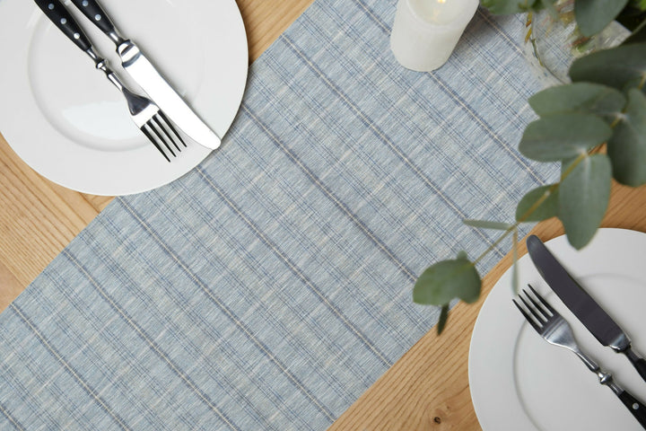 Plaid Cotton Table Runner