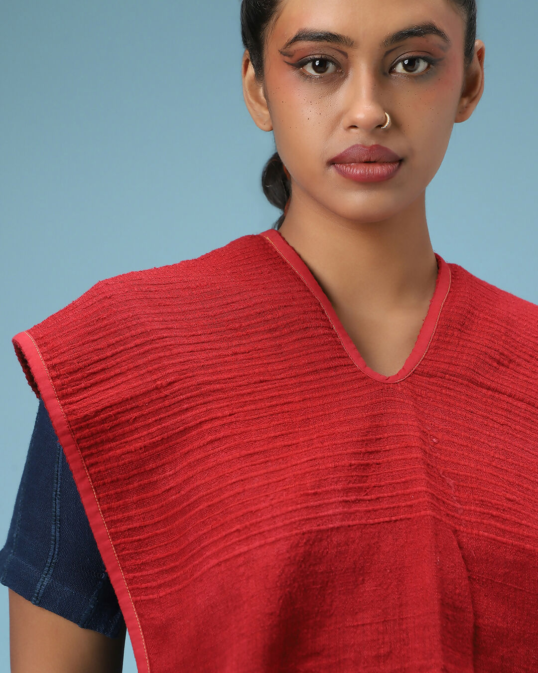 Rakta Top - Stole Blouse