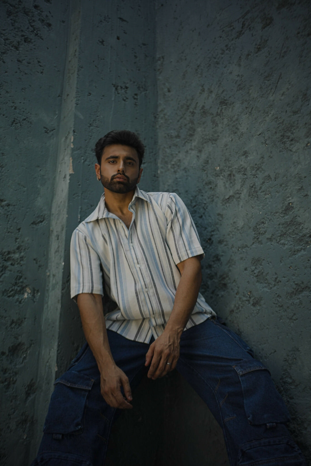 Unisex Handloom Yarn Dyed Shirt