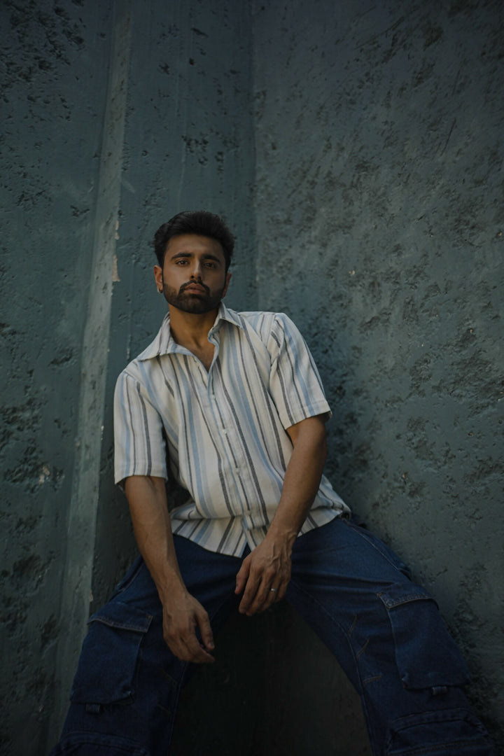 Unisex Handloom Yarn Dyed Shirt