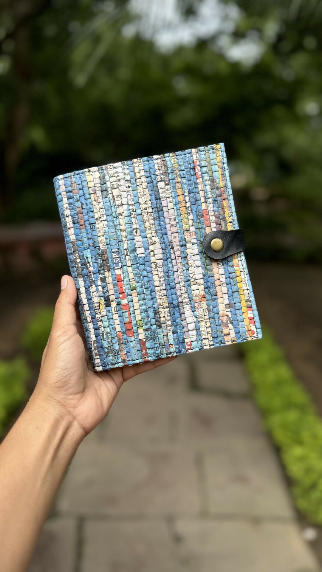 Rustic Weave Journal - Indigo Dream Edition