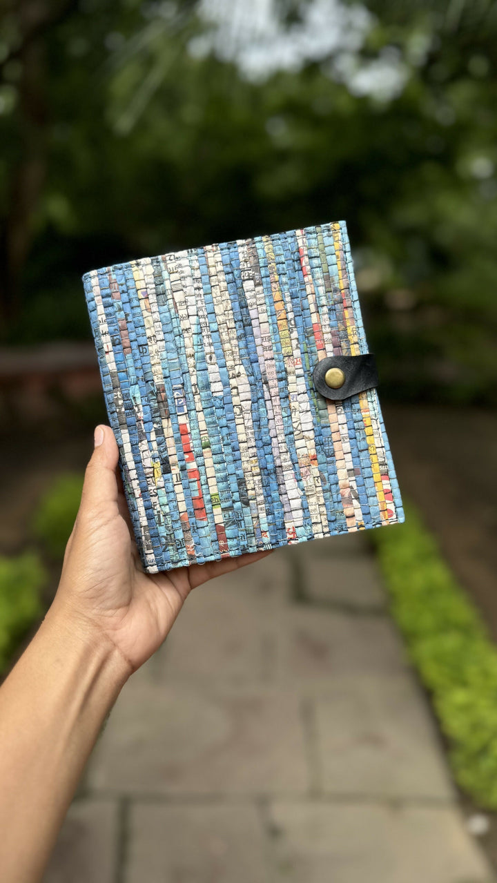 Rustic Weave Journal - Indigo Dream Edition