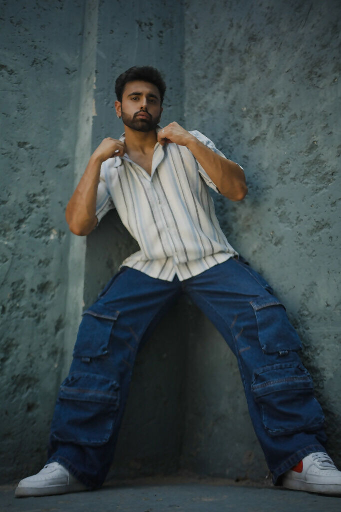 Unisex Handloom Yarn Dyed Shirt