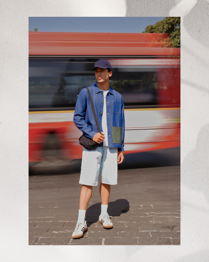Dark Indigo Full-Sleeved Shacket