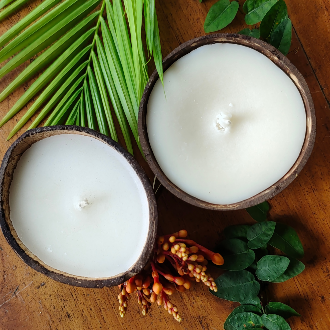 Coconut Shell Soy Wax Candle
