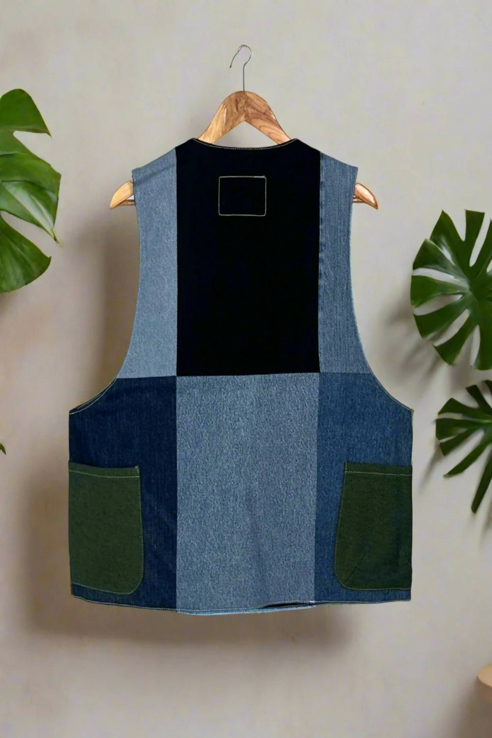 Denim Gilet Jacket