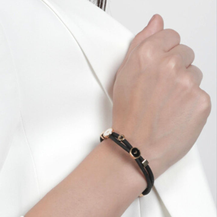 Moon and Heart Bracelet