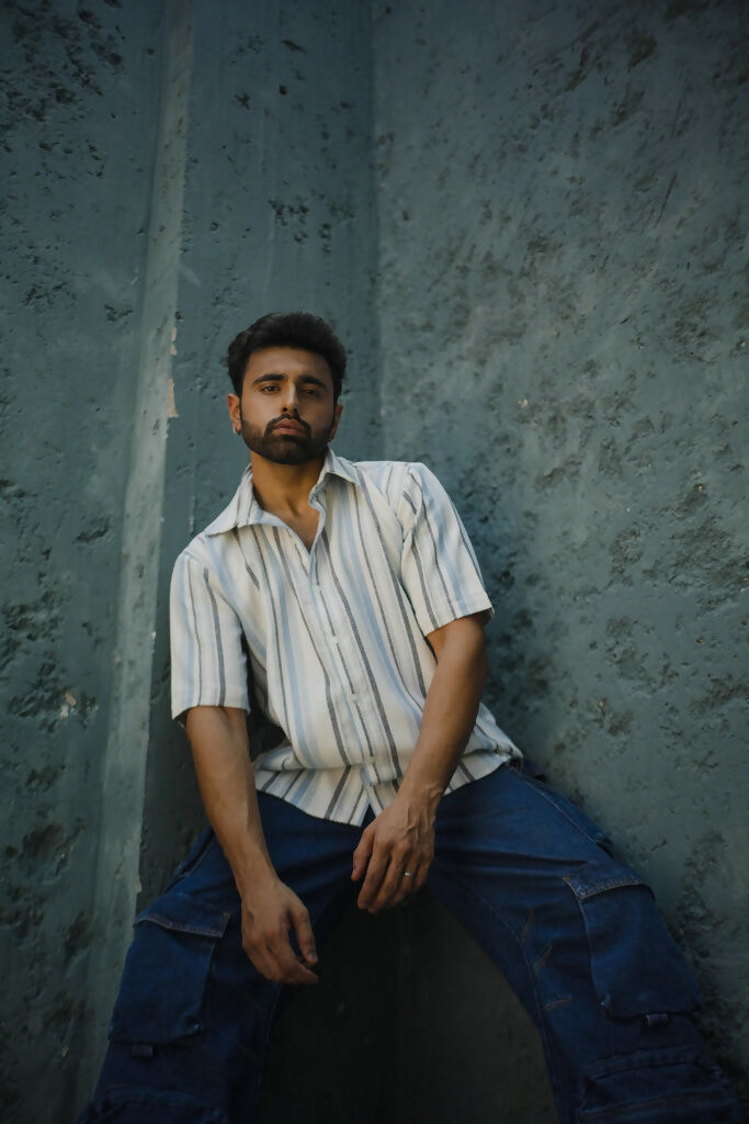 Unisex Handloom Yarn Dyed Shirt