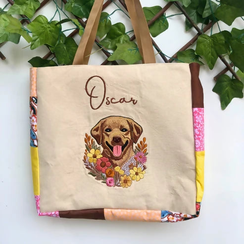 Labrador tote bag best sale