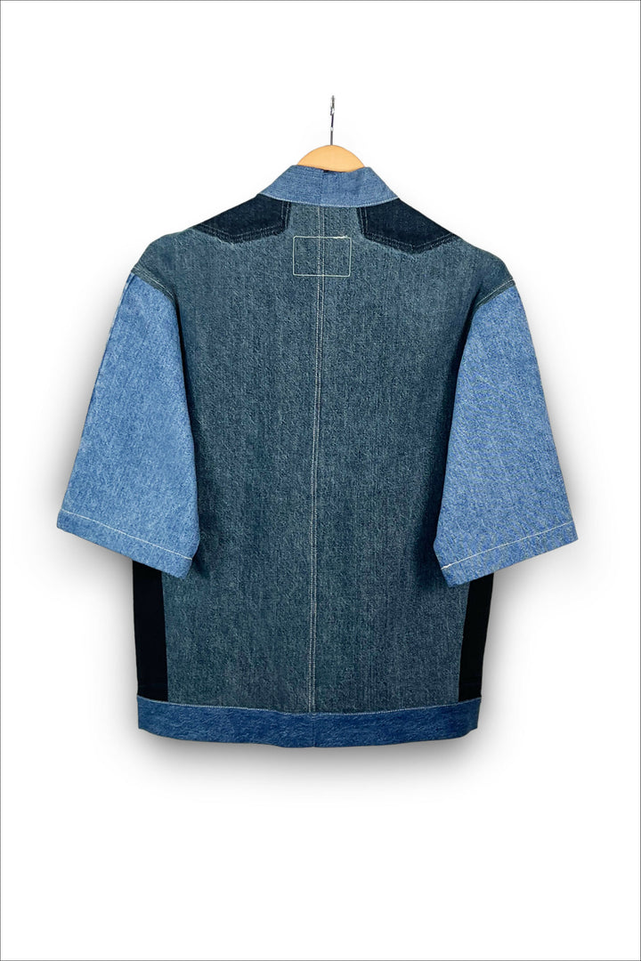 Pocketwork Upcycled Denim Kimono Jacket