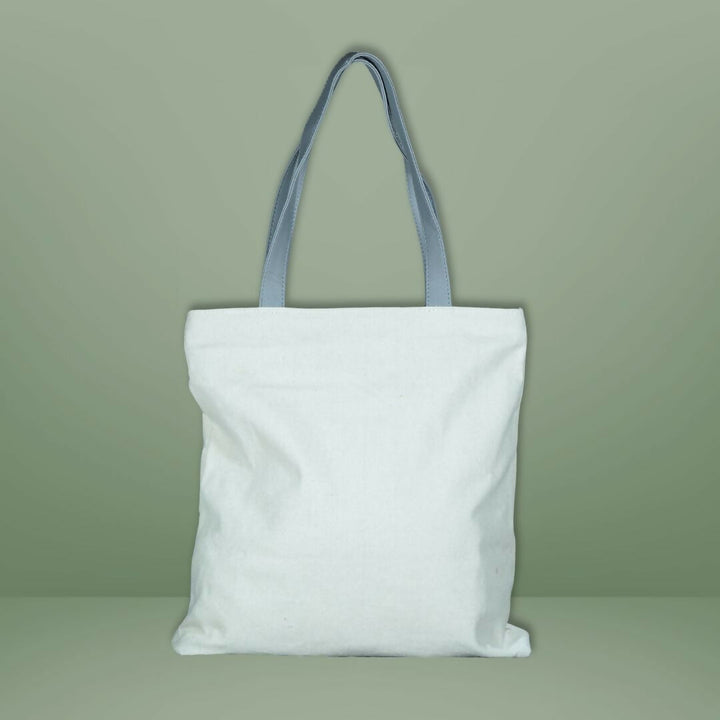 Earthy Patch Pocket Canvas Tote