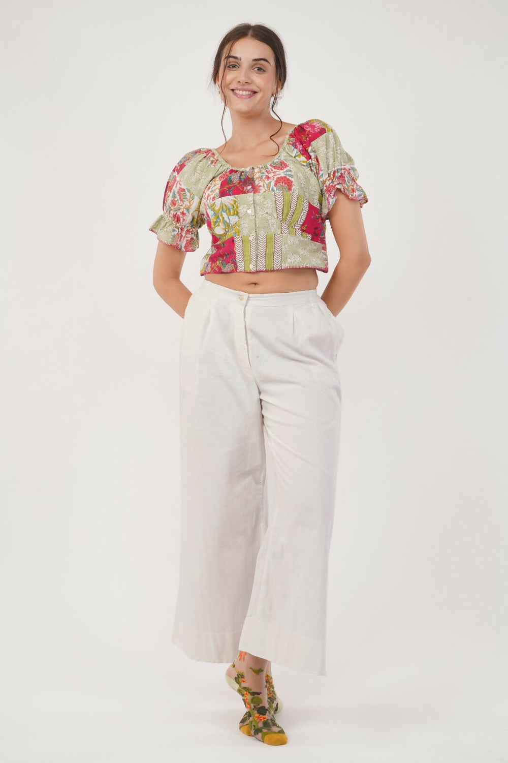 Nectarine Haze Cotton Top