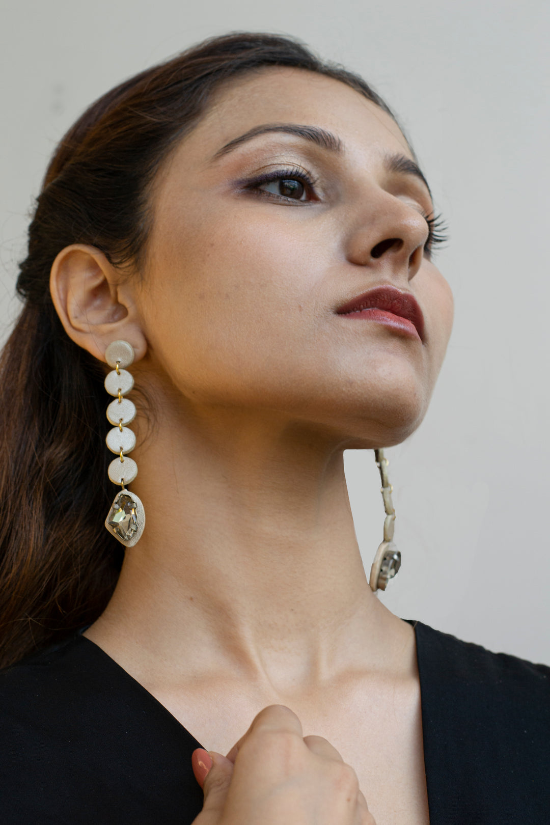 Chord Danglers with Stone - Gold