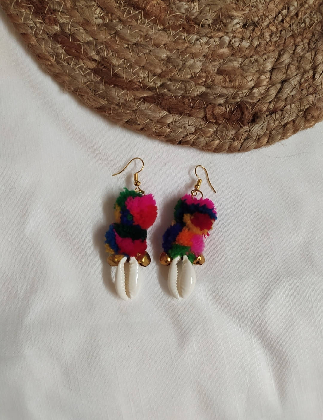 Pom-Pom Earrings