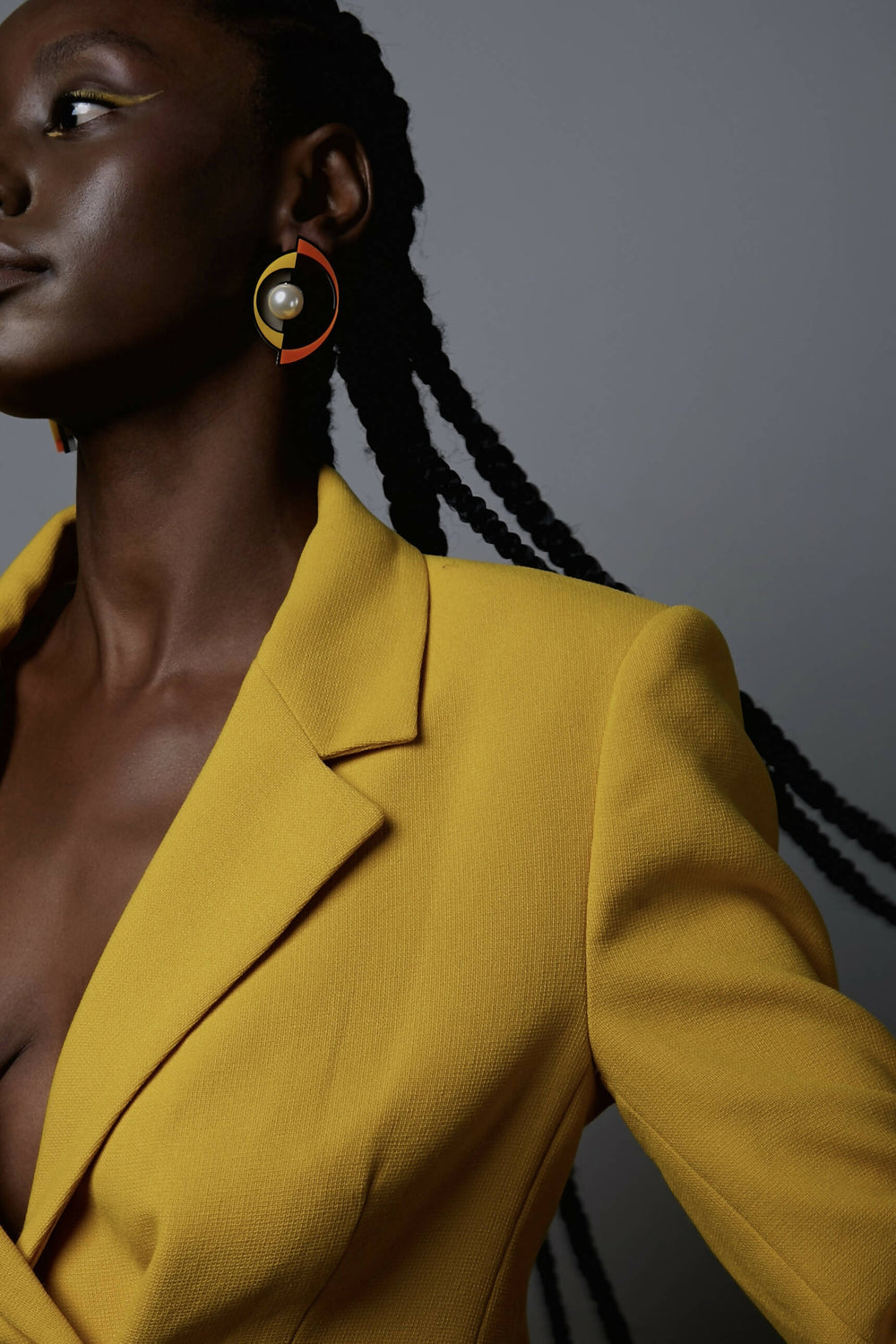 Big Boss Orange & Yellow Earrings