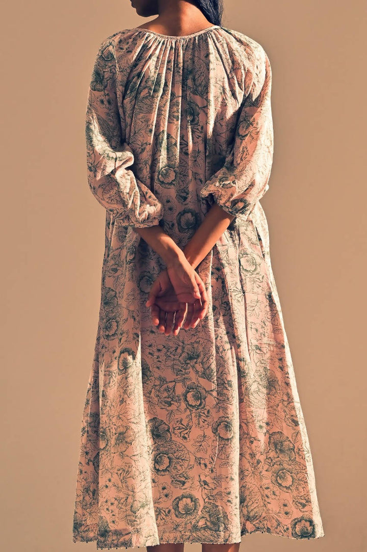 Beryl Gathered Dress