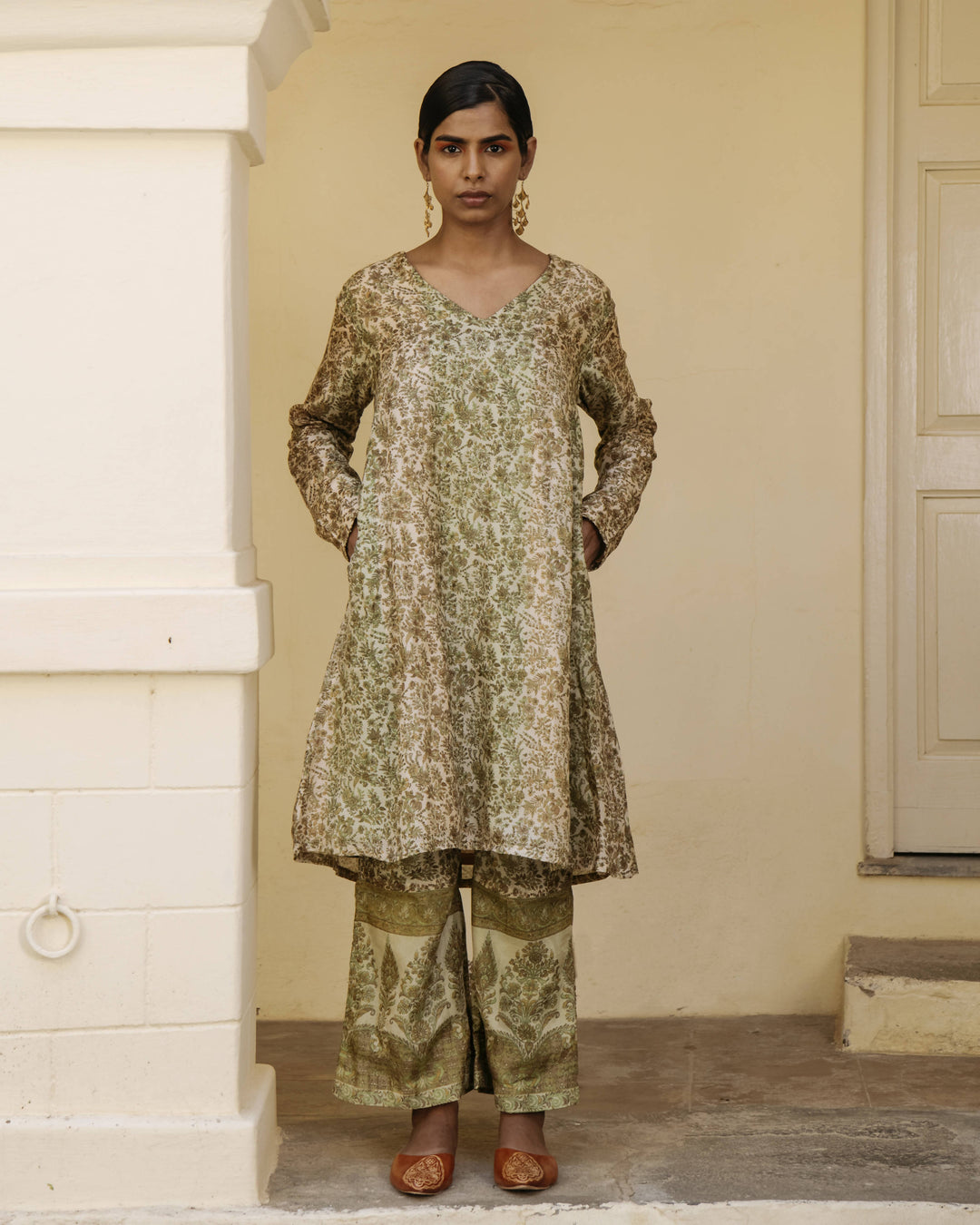 Prasiolite Tunic Co-ord set