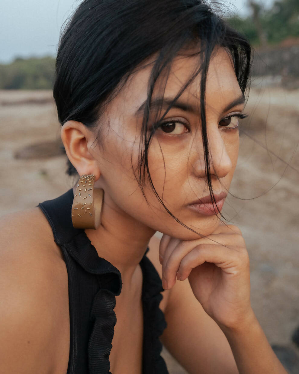 Gilded Hoops