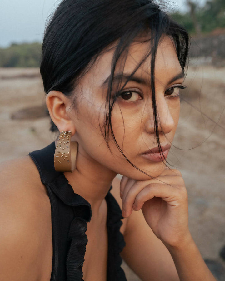 Gilded Hoops