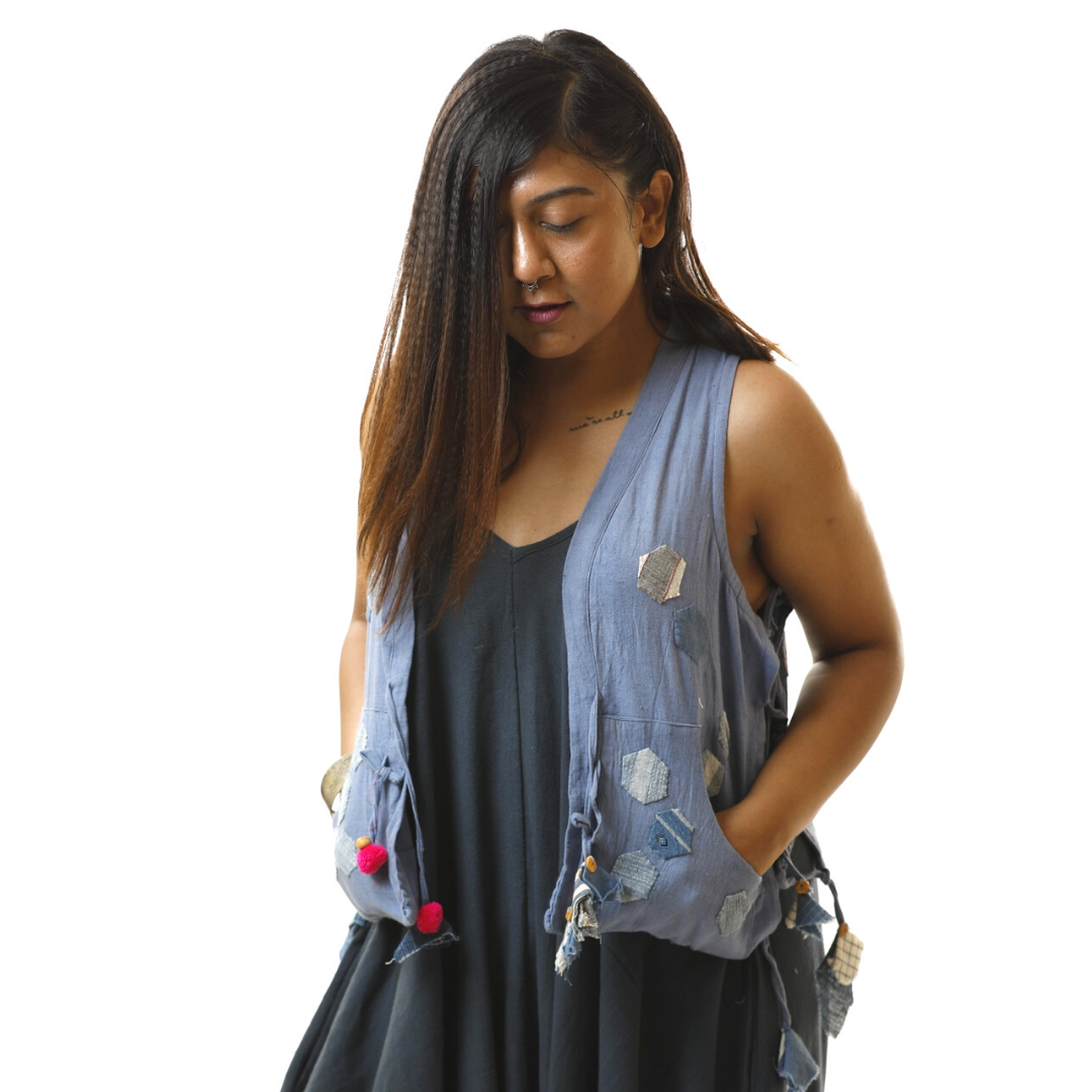 Patchwork Shrug