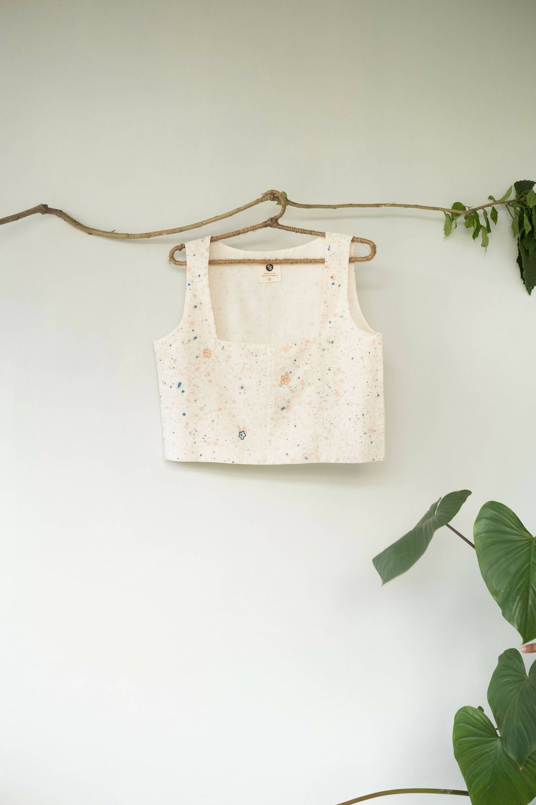 Daisy Splatter Top