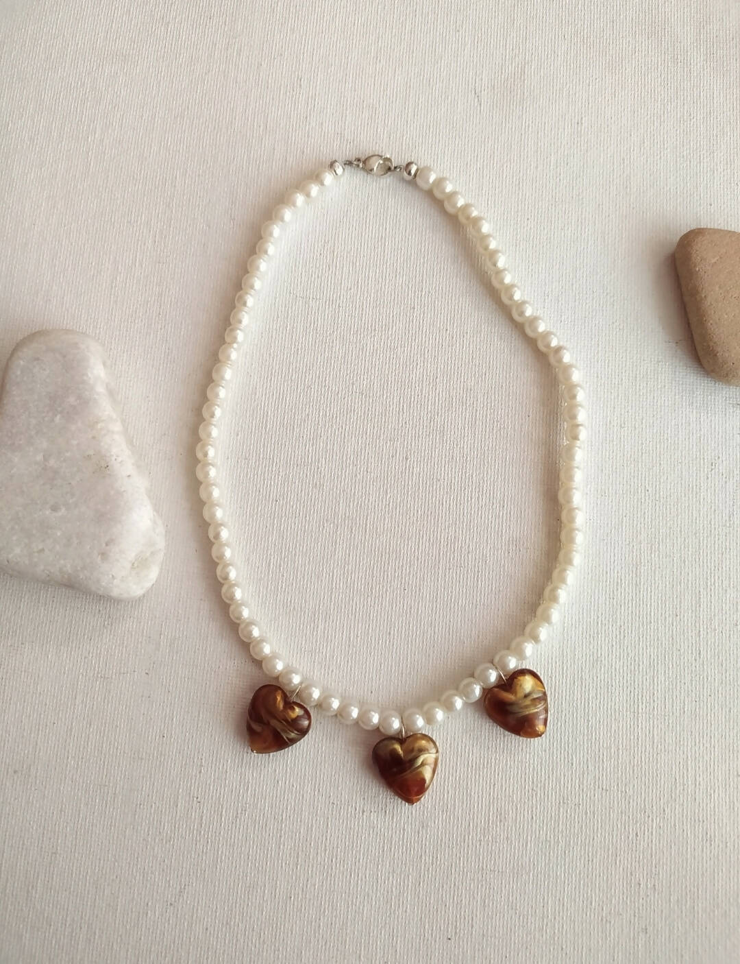 Caramel Heart Necklace