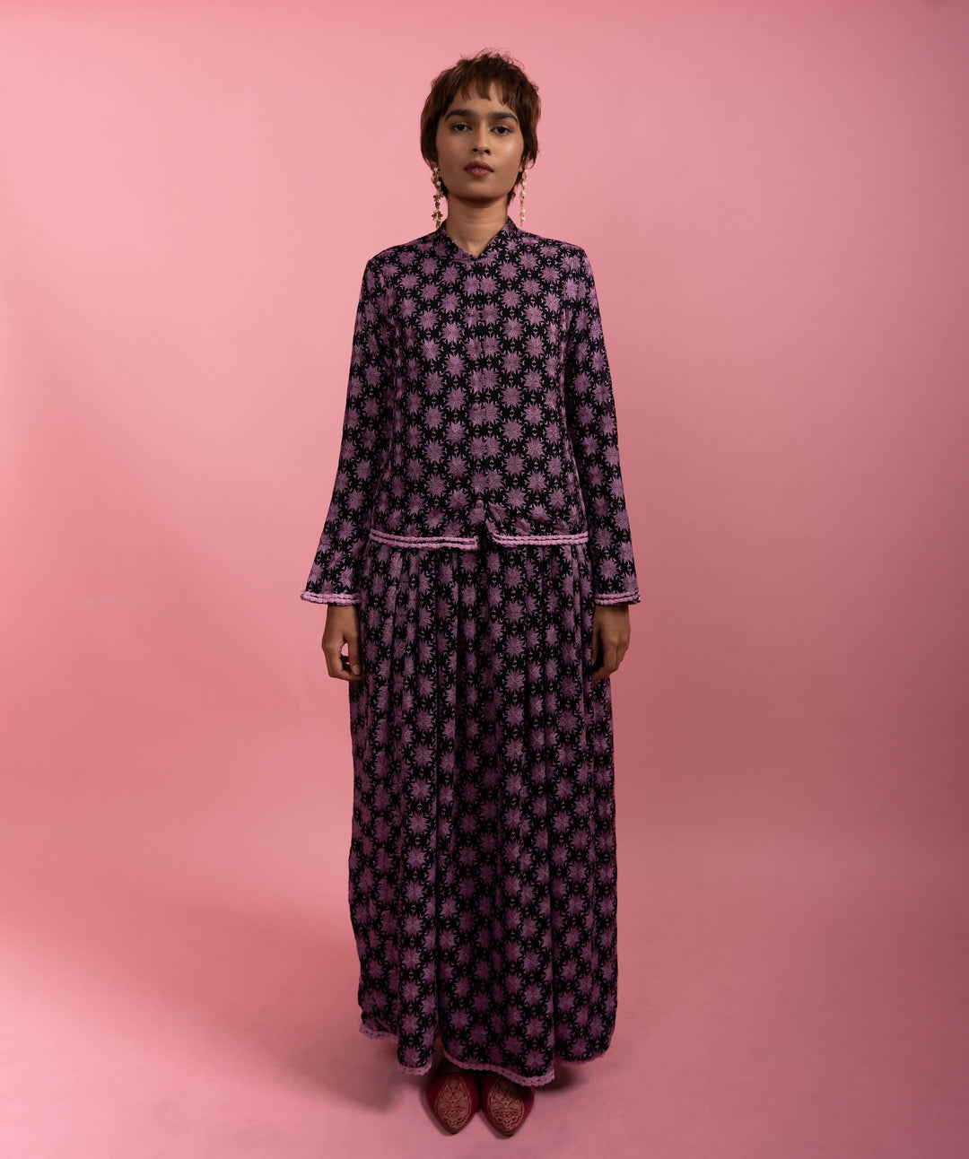 Amethyst Phulkari Top
