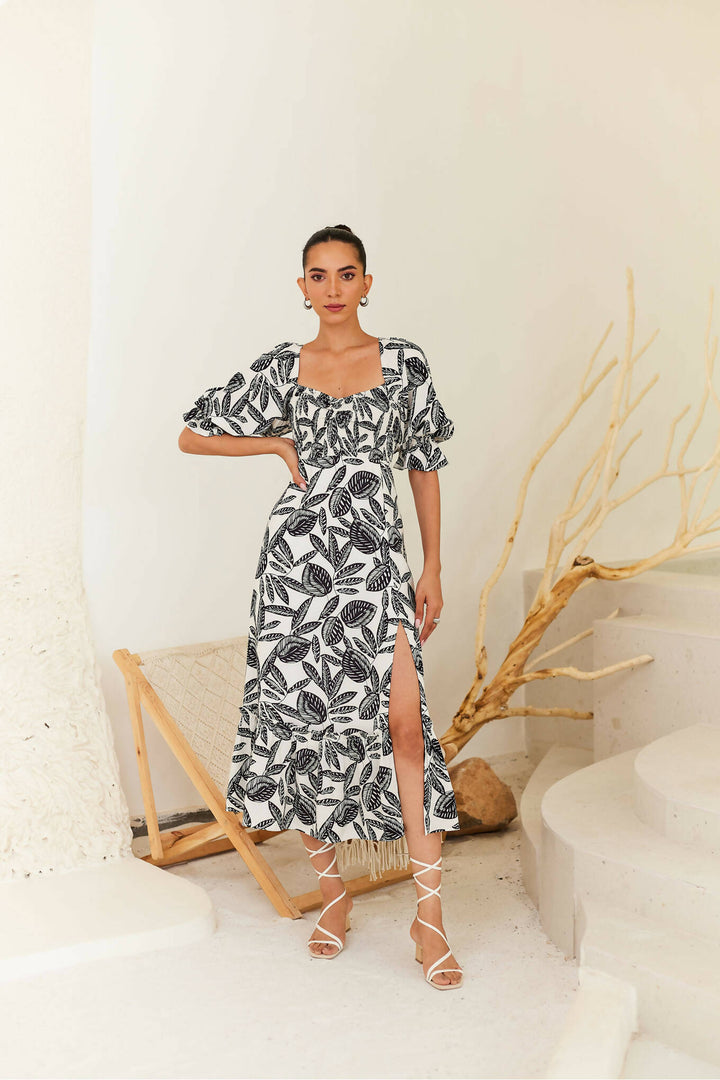 Black Midi Dress