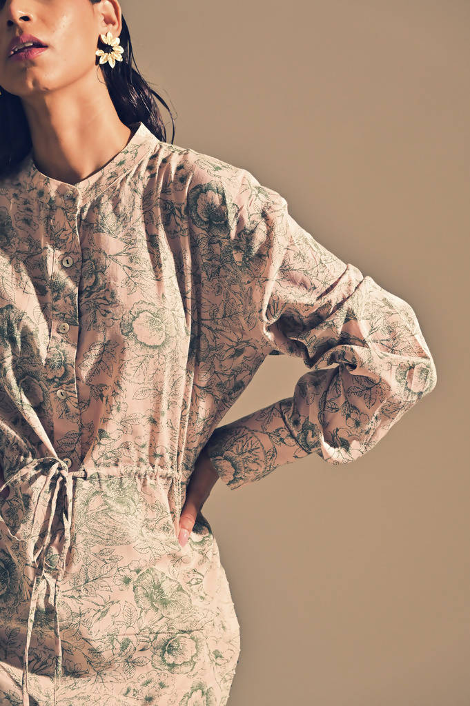Beryl Knotted Waist Shirt