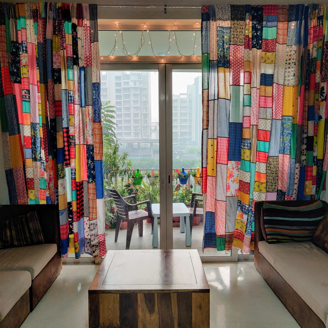 Patched Curtain