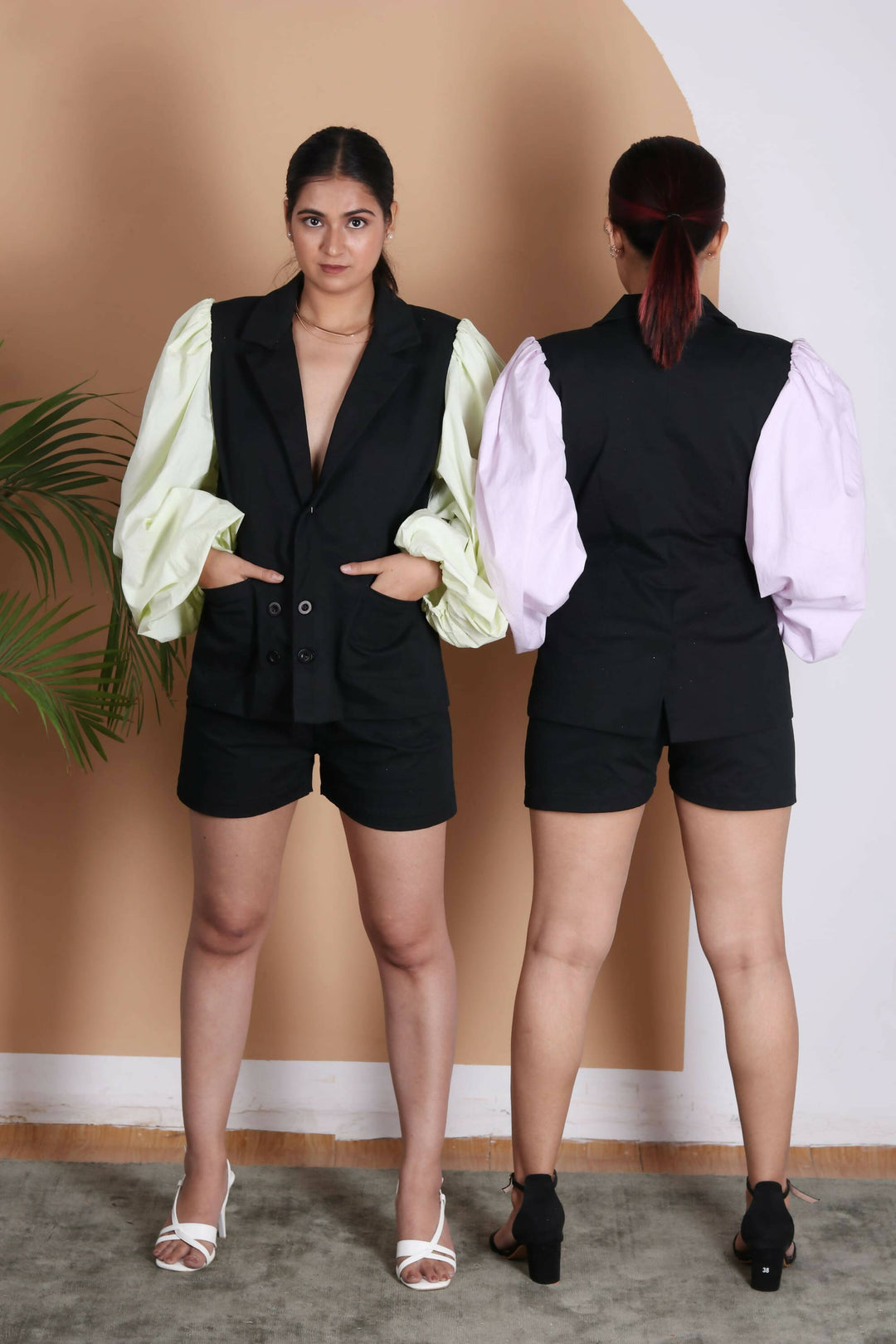 Valentina Pale Green Blazer