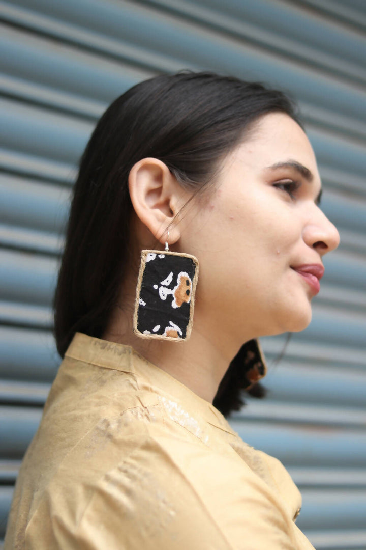 TARA TEXTILE EARRING