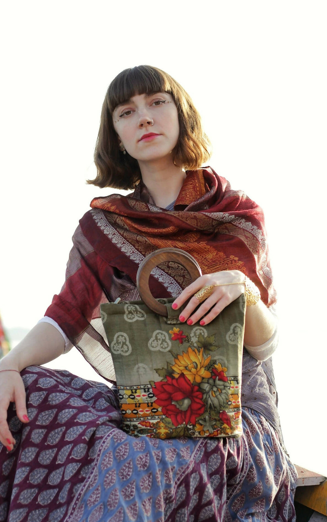 Woodcraft Handbag