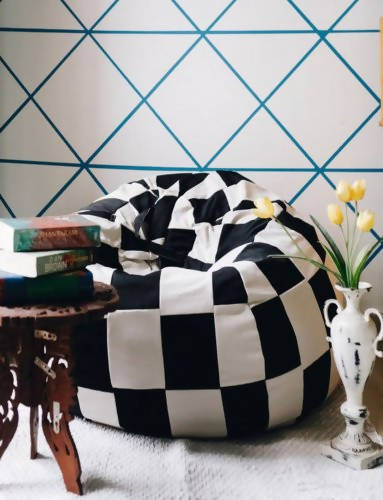 Monochrome Beanbag Cover