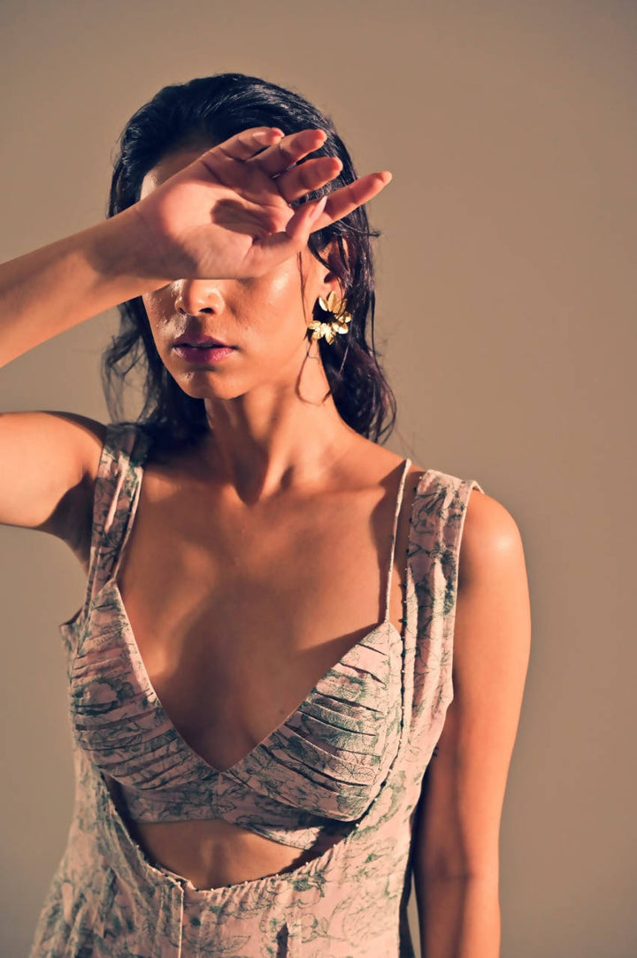 Beryl Rusching Bralette