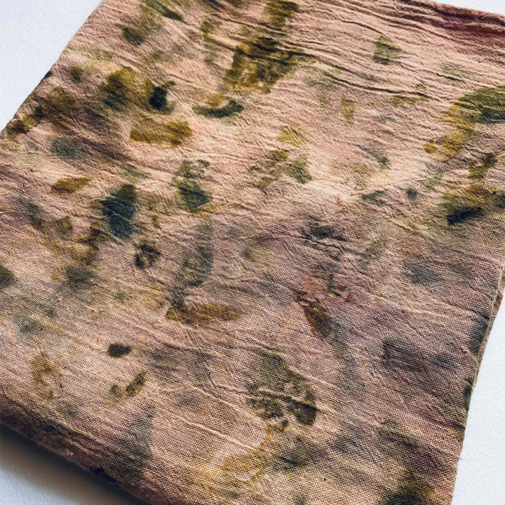 Peach With Green-Stole