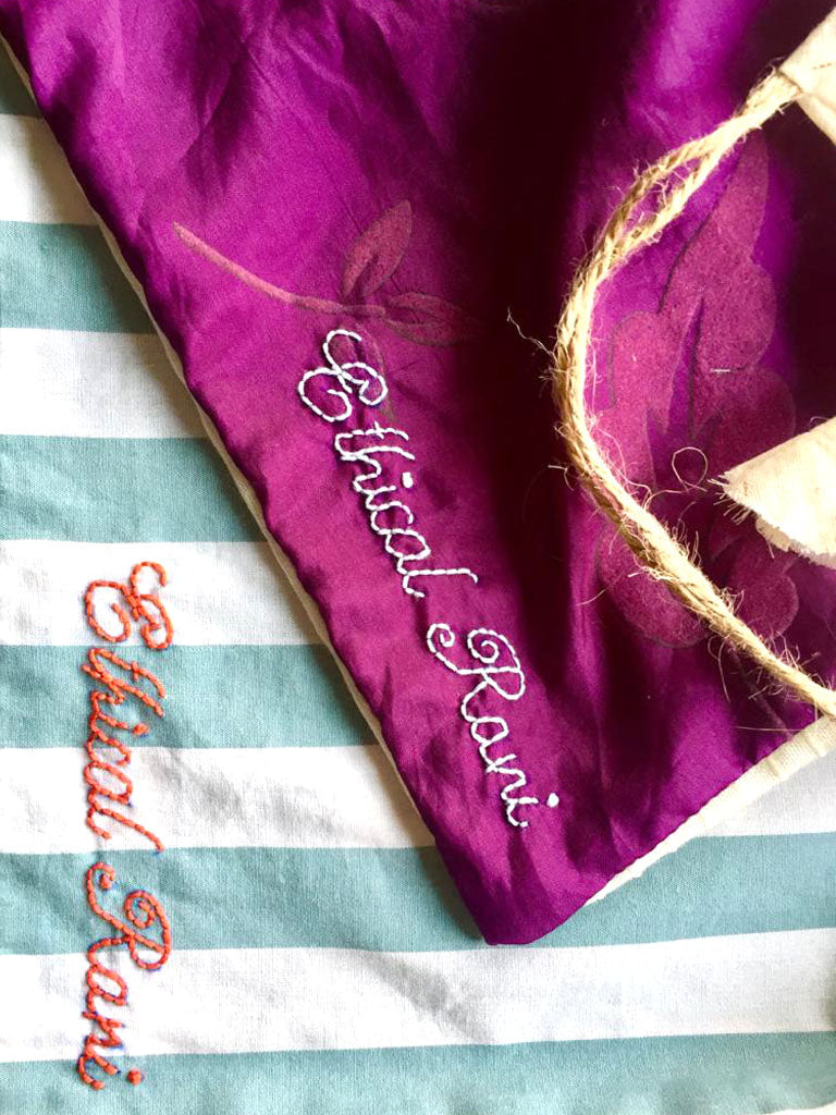 Embroidered Packaging - Pack of 100