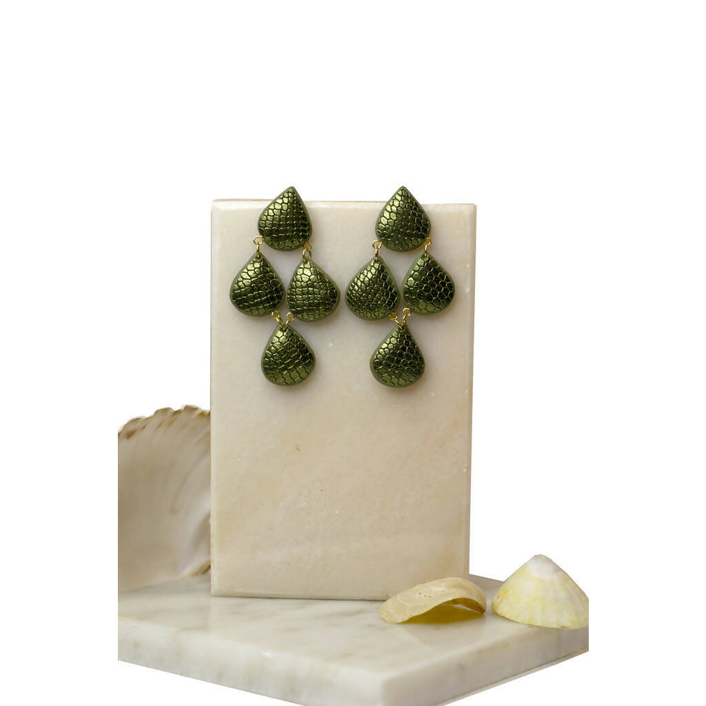 Green Dew danglers