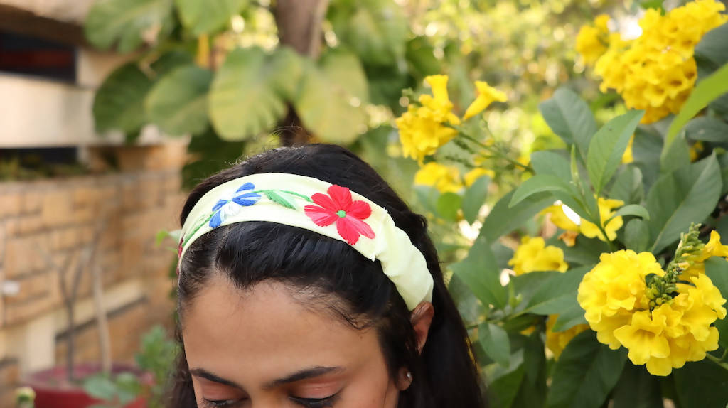 Upcycled Hairband and Mask