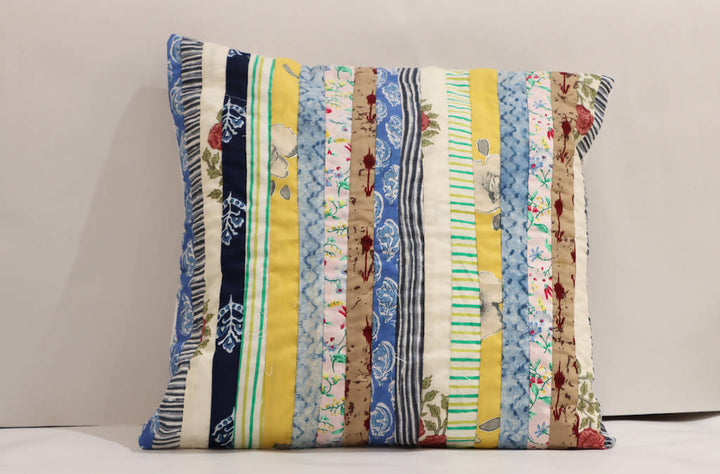 Multicolour Stripe Cushion Cover