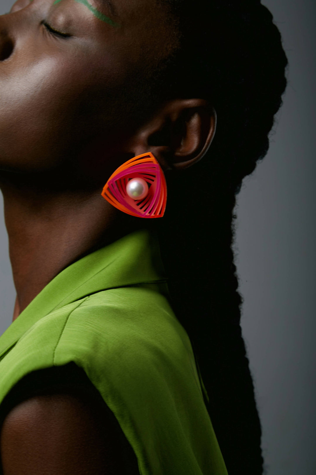 Illusion Pink Earrings
