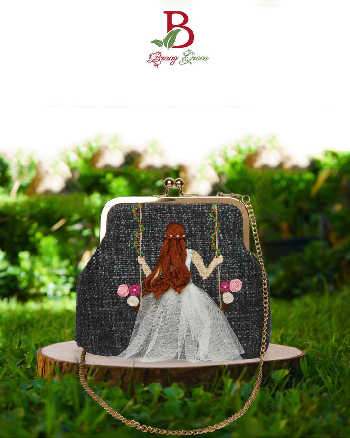 Upcycled Pramda Clutch