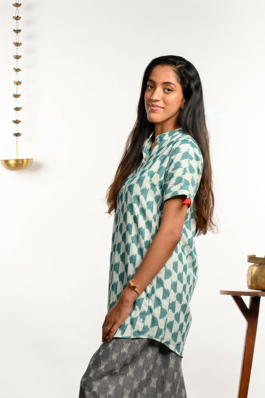 Green Collar Tunic