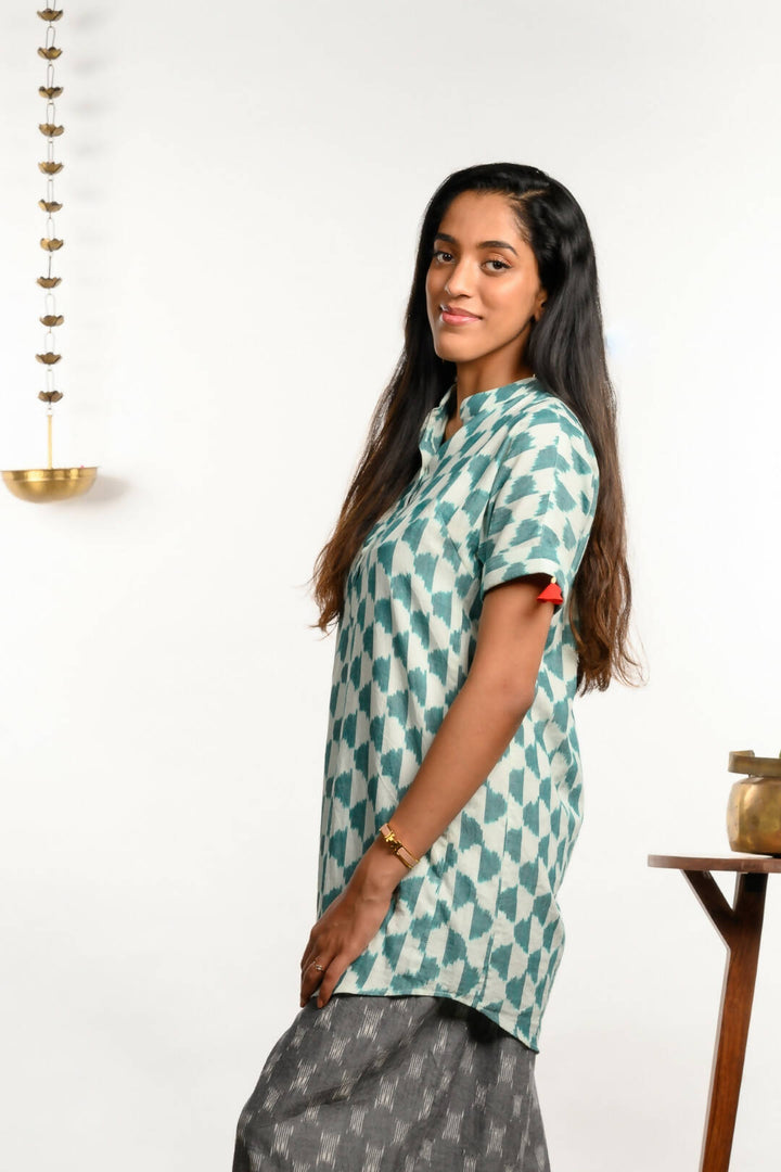 Green Collar Tunic