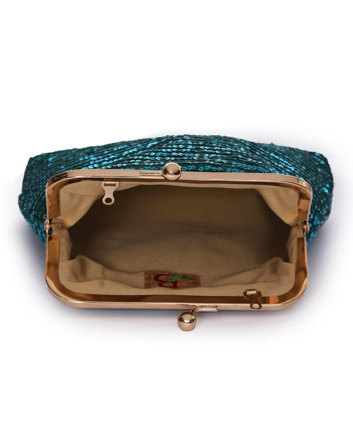 Mitwa Green Clutch