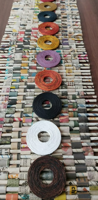 Multicolour Ring Coasters