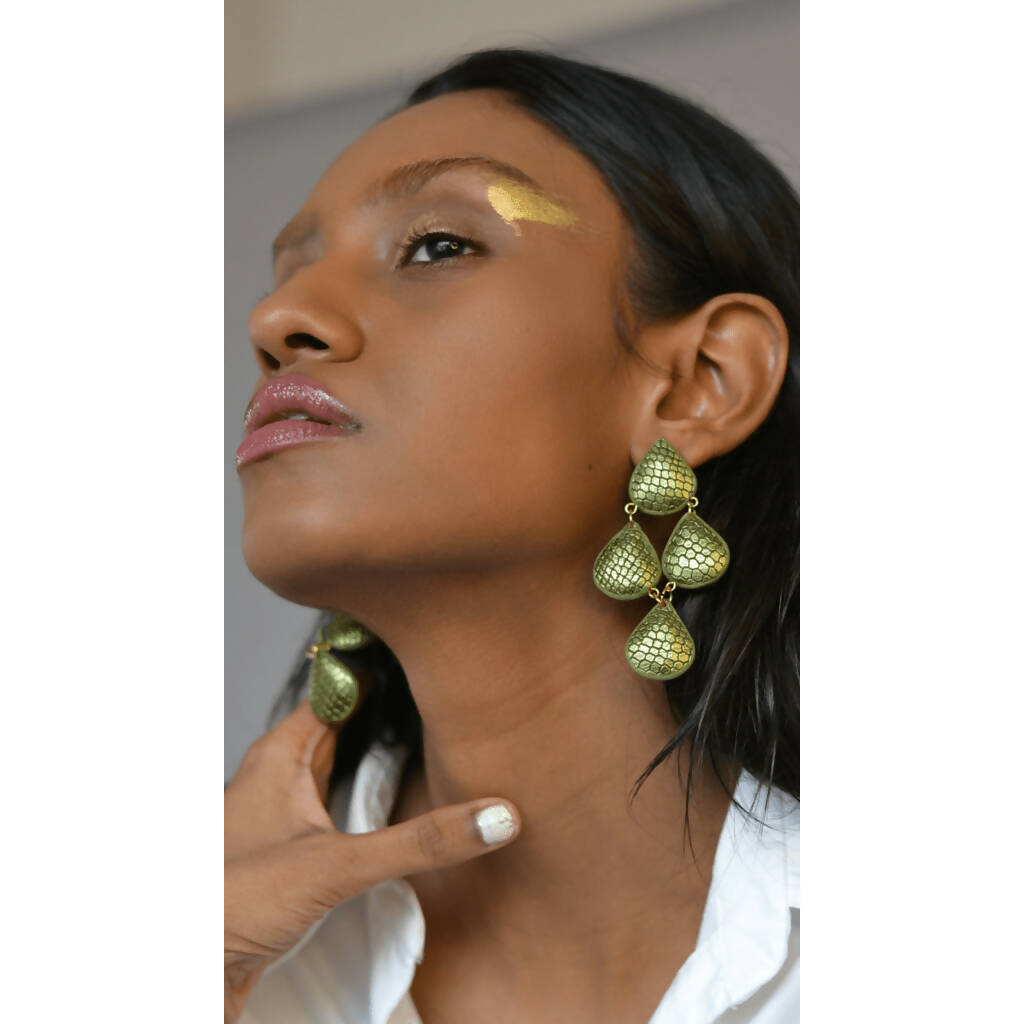 Green Dew danglers