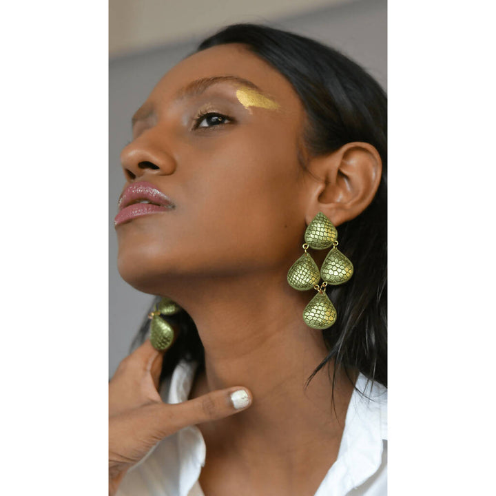 Green Dew danglers