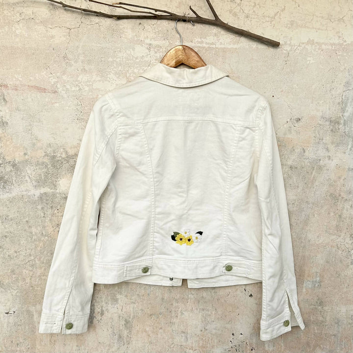 White Denim Jacket